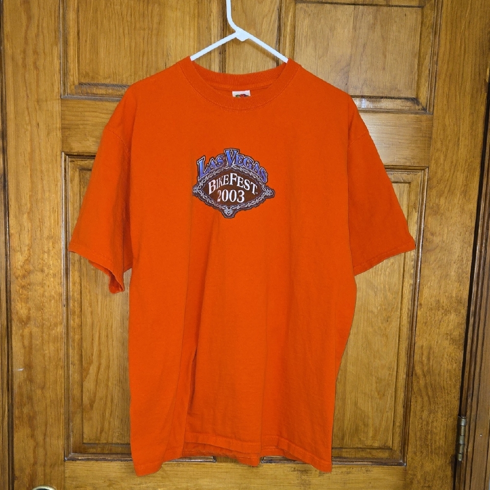Fruit of the Loom Orange Las Vegas 2003 Tee